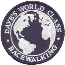 World Class Racewalking Logo Patch